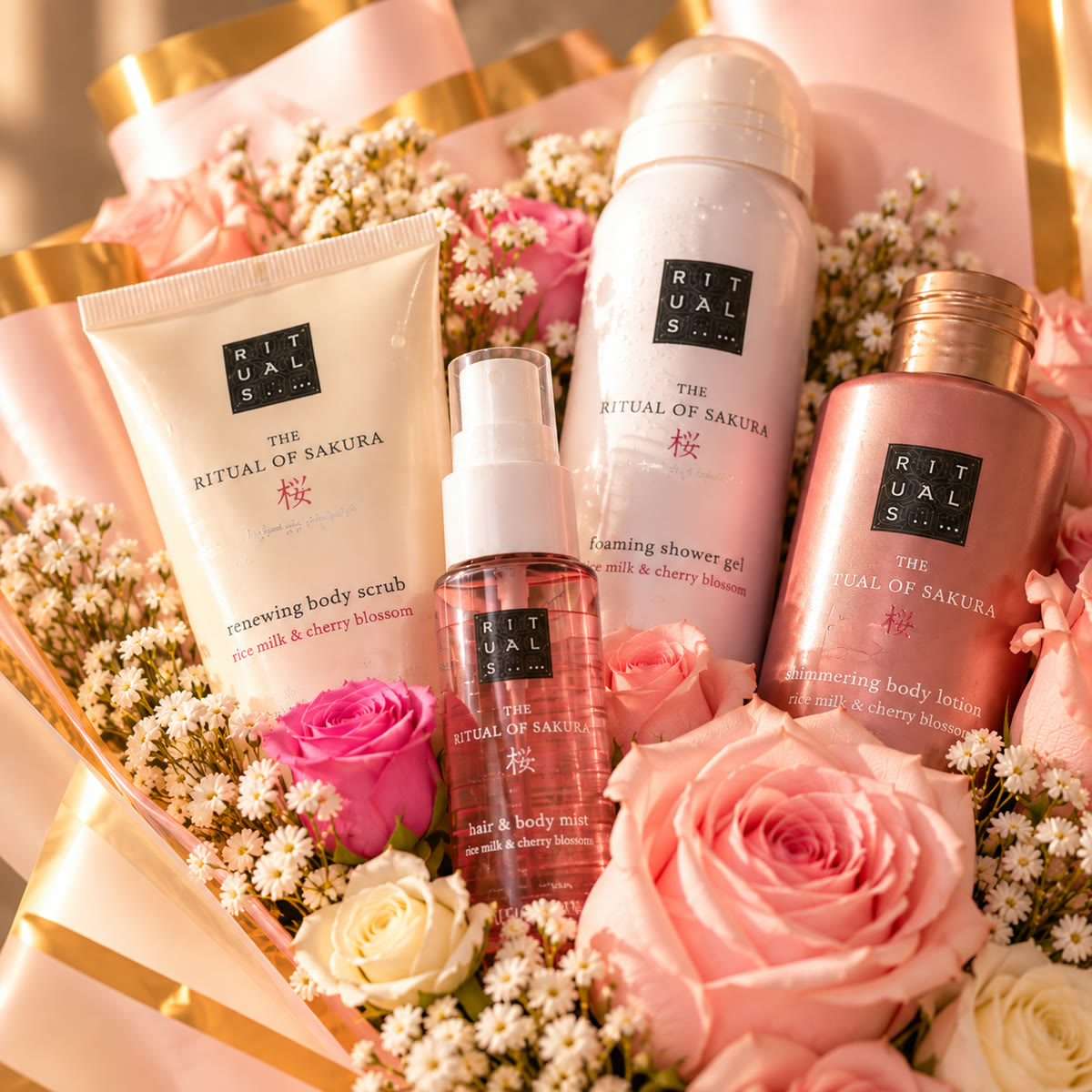 Bouquet de rosas eternas con perfume Miss Dior – foto 4