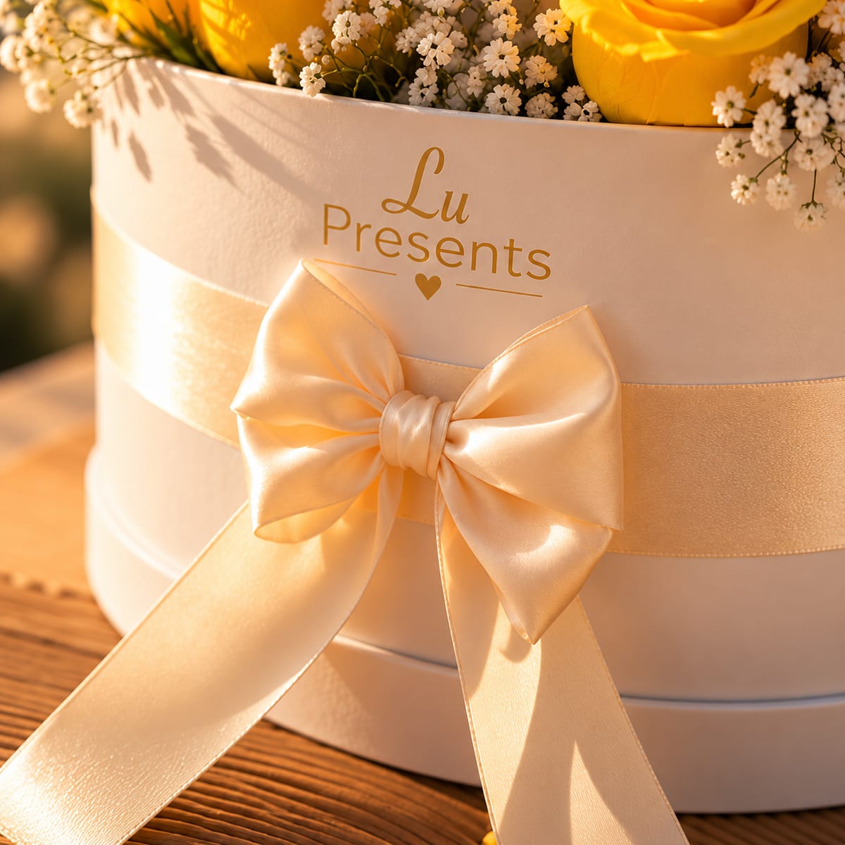 Caja con rosas amarillas, perfume Dior J’adore y Rituals – foto 5